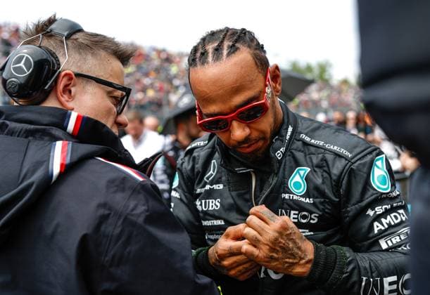 44 Lewis Hamilton (GBR, Mercedes-AMG Petronas F1 Team), F1 Grand Prix of Canada at Circuit Gilles-Villeneuve on June 18, 2023 in Montreal, Canada. (Photo by HOCH ZWEI) Montreal Canada