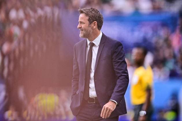 RECORD DATE NOT STATED CONCACAF NATIONS LEAGUE 2022-2023 Panama vs Mexico Third Place Thomas Christiansen head coach of Panama during the game Panama vs Mexico (Mexican national team, Nationalteam , corresponding to Third Place of Final Four of the CONCACAF Nations League 2022-2023, at Allegiant Stadium, on June 18, 2023. <br><br> Thomas Christiansen Director Tecnico de Panama durante el partido Panama vs Mexico (Seleccion Mexicana), correspondiente por el Tercer Lugar de la Final Four de la Liga de Naciones CONCACAF 2022-2023, en el Allegiant Stadium, el 18 de junio de 2023. LAS VEGAS NEVADA ESTADOS UNIDOS  Copyright: xJorgexMartinezx 20230618180336_CNL_23_3RD_PAN_MEX_CHRISTIANSEN284