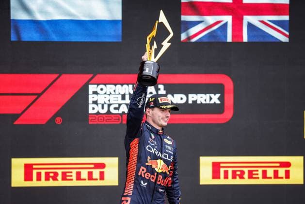 1 Max Verstappen (NLD, Oracle Red Bull Racing), F1 Grand Prix of Canada at Circuit Gilles-Villeneuve on June 18, 2023 in Montreal, Canada. (Photo by HOCH ZWEI) Montreal Canada