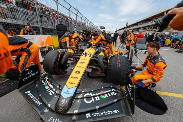 81 Oscar Piastri (AUS, McLaren F1 Team), F1 Grand Prix of Canada at Circuit Gilles-Villeneuve on June 18, 2023 in Montreal, Canada. (Photo by HOCH ZWEI) Montreal Canada
