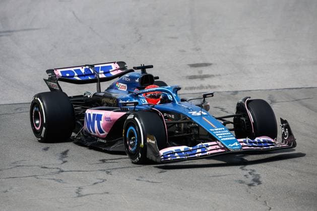 31 Esteban Ocon (FRA, BWT Alpine F1 Team), F1 Grand Prix of Canada at Circuit Gilles-Villeneuve on June 18, 2023 in Montreal, Canada. (Photo by HOCH ZWEI) Montreal Canada