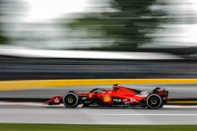 55 Carlos Sainz (ESP, Scuderia Ferrari), F1 Grand Prix of Canada at Circuit Gilles-Villeneuve on June 18, 2023 in Montreal, Canada. (Photo by HOCH ZWEI) Montreal Canada