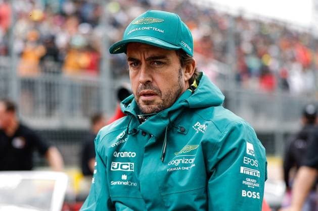 14 Fernando Alonso (ESP, Aston Martin Aramco Cognizant F1 Team), F1 Grand Prix of Canada at Circuit Gilles-Villeneuve on June 18, 2023 in Montreal, Canada. (Photo by HOCH ZWEI) Montreal Canada