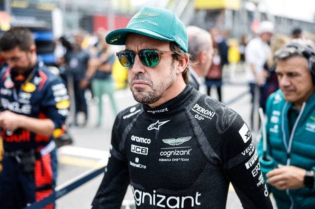 14 Fernando Alonso (ESP, Aston Martin Aramco Cognizant F1 Team), F1 Grand Prix of Canada at Circuit Gilles-Villeneuve on June 18, 2023 in Montreal, Canada. (Photo by HOCH ZWEI) Montreal Canada