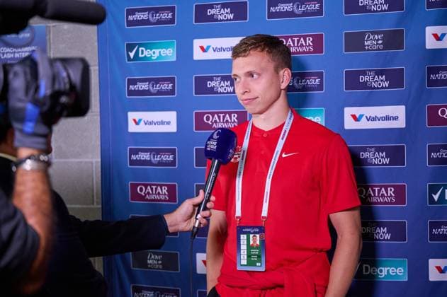 RECORD DATE NOT STATED CONCACAF NATIONS LEAGUE 2022-2023 Canada vs United States Final Alistair Johnston of Canada during the game Canada vs United States (USA), corresponding to Great Final Four of the CONCACAF Nations League 2022-2023, at Allegiant Stadium, on June 18, 2023. <br><br> Alistair Johnston de Canada durante el partido Canada vs Estados Unidos (EUA), correspondiente a la Gran Final del Final Four de la Liga de Naciones CONCACAF 2022-2023, en el Allegiant Stadium, el 18 de junio de 2023. LAS VEGAS NEVADA ESTADOS UNIDOS  Copyright: xCristianxdexMarchenax 20230618184104_CNL_23_F_CAN_USA_JOHNSTON35