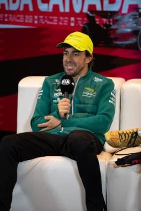 19.06.2023, Circuit Gilles-Villeneuve, Montreal, FORMULA 1 AWS GRAND PRIX DU CANADA 2023 , im Bild Fernando Alonso (ESP), Aston Martin Aramco Cognizant Formula One Team Montreal Circuit Gilles-Villeneuve Quebec Kanada