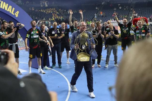 18.06.2023, xgox, Handball - EHF Champions League - Finale, SC Magdeburg - Barlinek Industria Kielce v.l. Marc Henrik Schmedt (Magdeburg) Koeln