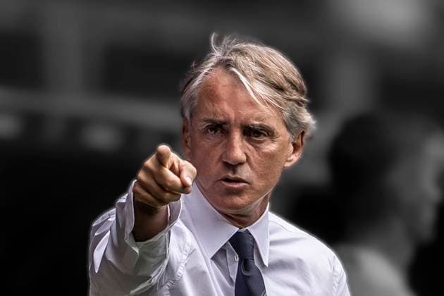 Roberto Mancini Coach (Italy) during the UEFA Nations League 2022-2023 match between Netherlands 2-3 Italy at De Grolsh Veste Stadium on June 18, 2023 in Enschede, Netherlands. Noxthirdxpartyxsales  (222094203)