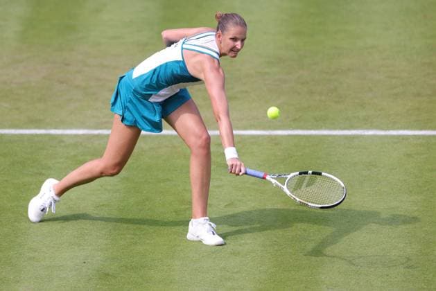 Petra Kvitova, CZE, during first round at 2023 bett1 Open in Berlin, 19 06 2023; -
