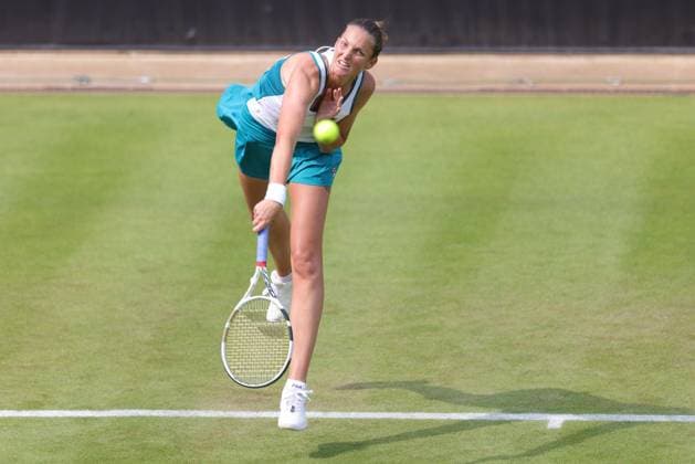 Sport Bilder des Tages Petra Kvitova, CZE, during first round at 2023 bett1 Open in Berlin, 19 06 2023; -