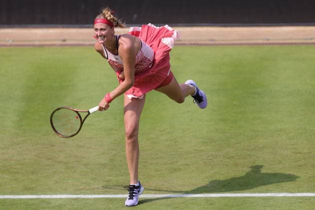 Karolina Pliskova, CZE, during first round at 2023 bett1 Open in Berlin, 19 06 2023; -