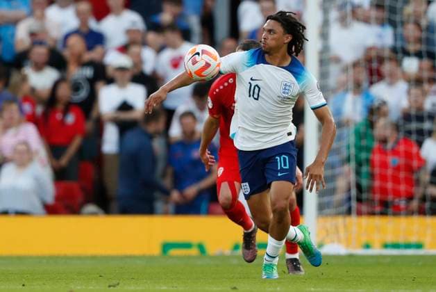 England v North Macedonia UEFA EURO, EM, Europameisterschaft,Fussball 2024 Qualifiers Trent Alexander-Arnold of England during the UEFA Euro 2024 Qualifiers Group C match at Old Trafford, Manchester Copyright: xPaulxChestertonx FIL-18631-0083 UK Newspapers OUT