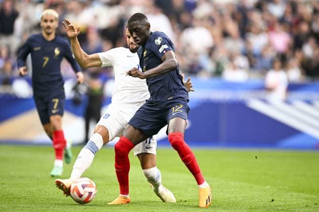 KOLO MUANI Randal (FRA) FOOTBALL : France vs Grece - Qualifications Euro2024 - 19 06 2023 JBAutissier Panoramic  