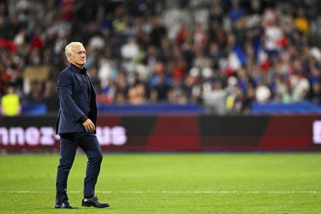Didier Deschamps entraineur Selectionneur France FOOTBALL : France vs Grece - Qualifications Euro2024 - 19 06 2023 JBAutissier Panoramic  