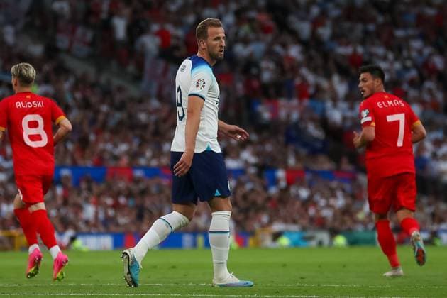 Harry Kane of England Copyright: xSimonxHallx 37600088