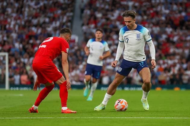 Jack Grealish of England Copyright: xSimonxHallx 37600095