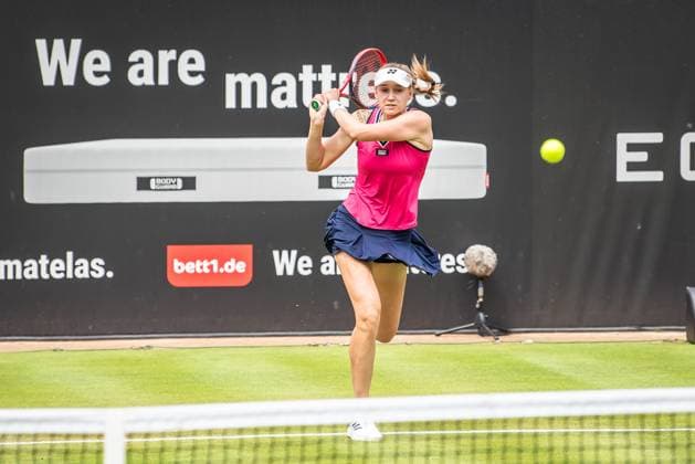 Bett1 Open WTA, Tennis Damen 500. Berlin, 20.06.2023 Elena Rybakina (Kasachstan) Bett1 Open WTA 500. Steffi Graf Stadion, Rot-Weiss Tennis Club, Berlin, 20.06.2023 Bett1Open Copyright: xBEAUTIFULxSPORTS LucianoxLimax
