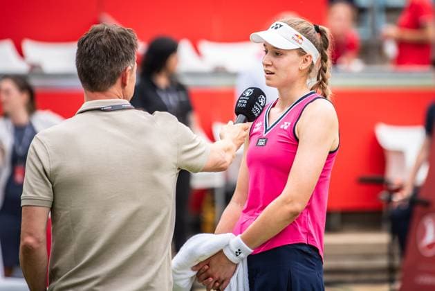 Bett1 Open WTA, Tennis Damen 500. Berlin, 20.06.2023 Elena Rybakina (Kasachstan) Bett1 Open WTA 500. Steffi Graf Stadion, Rot-Weiss Tennis Club, Berlin, 20.06.2023 Bett1Open Copyright: xBEAUTIFULxSPORTS LucianoxLimax