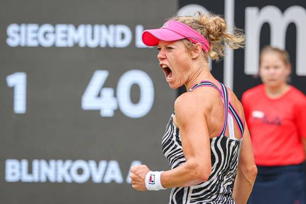 Sport Bilder des Tages Laura SIEGEMUND GER, bett1open presented by ecotrans Group, Berlin, LTTC Rot-Weiß Berlin, 20.06.2023, Copyright: xClaudioxGärtnerx