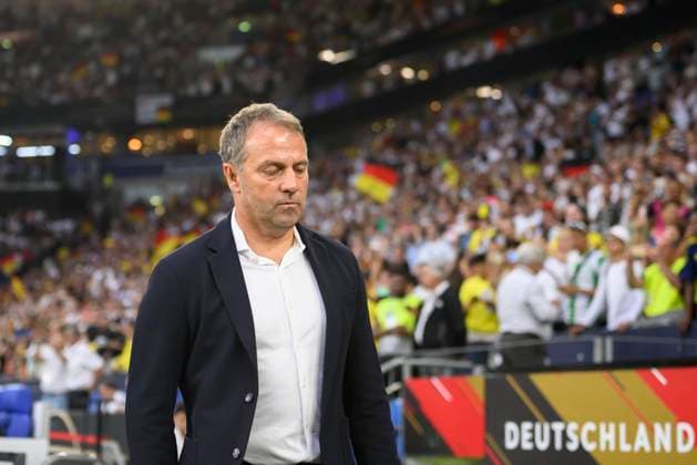 Trainer Bundestrainer Hans-Dieter Hansi FLICK (GER) Fussball Freundschaftsspiel, Deutschland (GER) - Kolumbien (COL), am 20.06.2023 in Gelsenkirchen Deutschland. Â