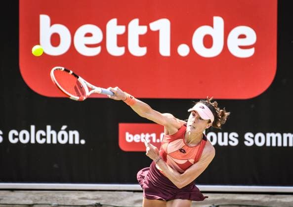 21.06.2023, xlakx, Tennis, WTA, Tennis Damen -Tour 2023 in Berlin emspor, v.l.Alize Cornet (Frankreich) Berlin
