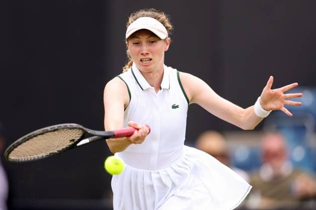 Mandatory Credit: Photo by Ryan Browne Shutterstock (13977103t) Christina Bucsa of Spain. Rothesay Classic, Day Three, Tennis, Edgbaston Priory Club, Birmingham, UK - 21 Jun 2023 Rothesay Classic, Day Three, Tennis, Edgbaston Priory Club, Birmingham, UK - 21 Jun 2023  Copyright: xRyanxBrowne Shutterstockx 13977103t