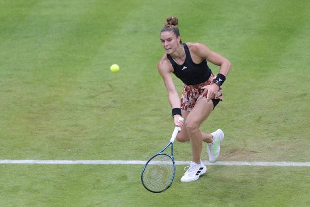 Maria Sakkari, GRE, during first round at 2023 bett1 Open in Berlin, 21 06 2023; -