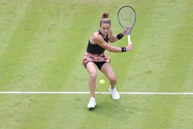 Maria Sakkari, GRE, during first round at 2023 bett1 Open in Berlin, 21 06 2023; -