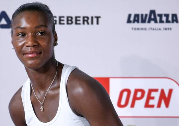 21.06.2023, xlakx, Tennis, WTA, Tennis Damen -Tour 2023 in Berlin emspor, v.l.Pressekonferenz: Noma NOHA AKUGUE GER Berlin