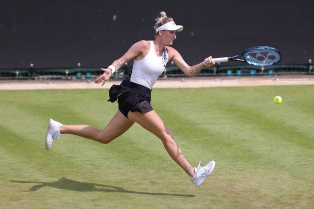 Marketa Vondrousova, CZE, during second round at 2023 bett1 Open in Berlin, 21 06 2023; -