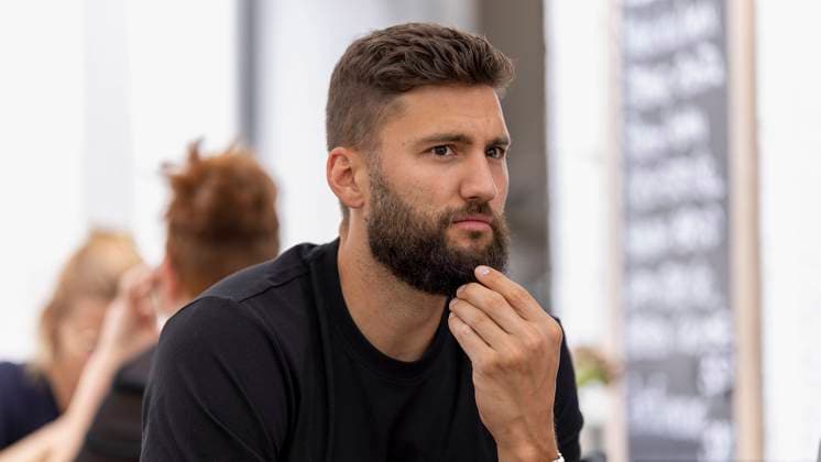 Maxi Kleber (Dallas Mavericks) 16.06.2023, Maximilian Kleber zu Besuch in Wuerzburg. Copyright: HMBxMedia xHeikoxBecker
