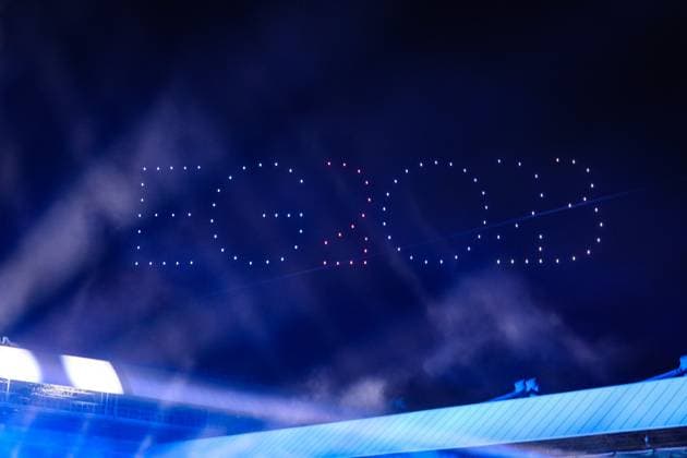 Sport Themen der Woche KW25 June 21, 2023, Krakow, Malopolska, Poland: Fireworks and lighting show conclude the Opening Ceremony of the Europaspiele 2023 in Krakow, Poland Krakow Poland - ZUMAc179 20230621_zep_c179_026 Copyright: xMickaelxChavetx