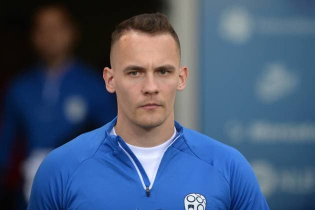 JURE BALKOVEC, UEFA EURO, EM, Europameisterschaft,Fussball 2024 Qualifying, Slovenia-San Marino 2-0, primo piano, head shot UEFA QUALIFICAZIONI EURO 2024 SLOVENIA-SAN MARINO 2-0