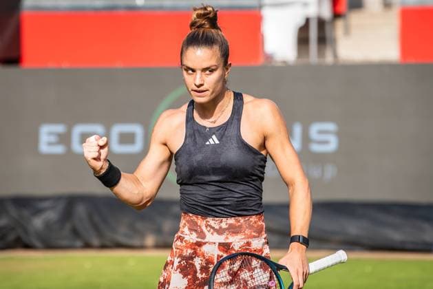 Sport Bilder des Tages Bett1 Open WTA, Tennis Damen 500. Berlin, 22.06.2023 Maria Sakkari (Griechenland) Bett1 Open WTA 500. Steffi Graf Stadion, Rot-Weiss Tennis Club, Berlin, 22.06.2023 Bett1Open Copyright: xBEAUTIFULxSPORTS LucianoxLimax