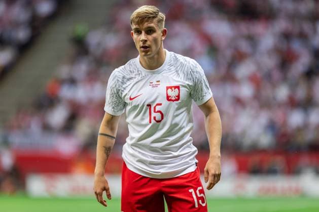 June 16, 2023, Warsaw, Poland: Michal Skoras of Poland seen during the friendly match between Poland and Germany at PGE Narodowy Stadium. .(Final score; Poland 1:0 Germany) It was Jakub B?aszczykowski s last, 109th match for the Polish football national team, Nationalteam Warsaw Poland - ZUMAs197 20230616_zab_s197_107 Copyright: xMikolajxBarbanellx