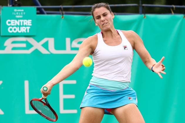 Sport Bilder des Tages Ilkley Tennis Club, Ilkley, England, June 23st 2023: Emma Navarro during the W100 Ilkley Semi Final against Sonay Kartal at Ilkley Tennis Club (Sean Chandler SPP) Copyright: xSeanxChandlerx xSPPx spp-en-SeChSp-W100 Ilkley - Semi Final - Emma Navarro v Sonay Kartal - Ilkley Tennis Club-5368