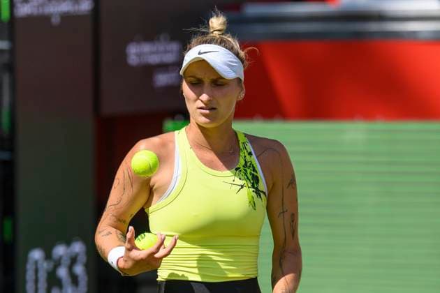 Marketa Vondrousova - Tennisspielerin, GER, Berlin, QF, Tennis bett1open, WTA, Tennis Damen 500, Saison 2022 2023, 24.06.23, 2023, Steffi Graf Stadion, GER, Berlin, QF, Tennis bett1open, WTA 500, Saison 2022 2023, 24.06.23, 2023, Steffi Graf Stadion, Foto: Eibner-Pressefoto Uwe Koch Berlin Copyright: xEibner-Pressefoto UwexKochx EP_UKH