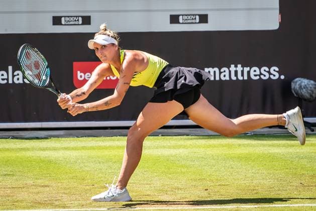Bett1 Open WTA, Tennis Damen 500. Berlin, 24.06.2023 Marketa Vondrousova (Tschechien) Viertelfinale Bett1 Open WTA 500 . Steffi Graf Stadion, Rot-Weiss Tennis Club, Berlin, 24.06.2023 Bett1Open Copyright: xBEAUTIFULxSPORTS LucianoxLimax