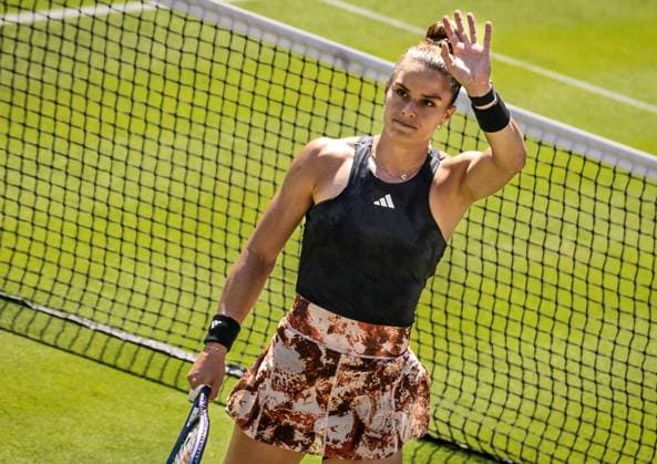 24.06.2023, xlakx, Tennis, WTA, Tennis Damen -Tour 2023 in Berlin emspor, v.l. Maria Sakkari (Griechenland) Berlin