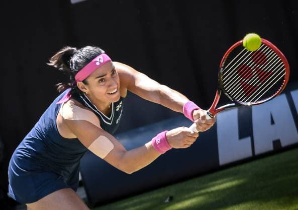 24.06.2023, xlakx, Tennis, WTA, Tennis Damen -Tour 2023 in Berlin emspor, v.l.Caroline Garcia (Frankreich) Berlin