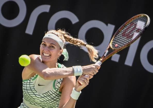 24.06.2023, xlakx, Tennis, WTA, Tennis Damen -Tour 2023 in Berlin emspor, v.l.Petra Kvitova (Tschechien) Berlin