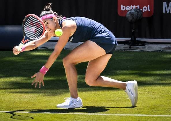 24.06.2023, xlakx, Tennis, WTA, Tennis Damen -Tour 2023 in Berlin emspor, v.l.Caroline Garcia (Frankreich) Berlin