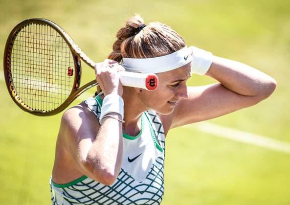 24.06.2023, xlakx, Tennis, WTA, Tennis Damen -Tour 2023 in Berlin emspor, v.l.Petra Kvitova (Tschechien) Berlin