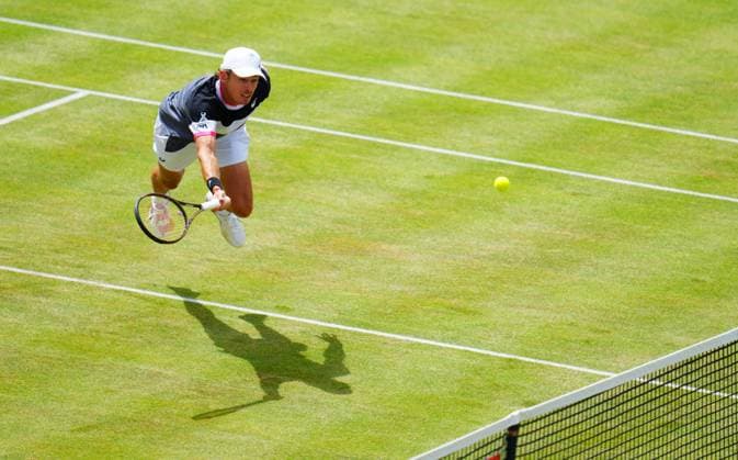 Sport Themen der Woche KW25 Mandatory Credit: Photo by Javier Garcia Shutterstock (13977120b) Alex De Minaur in semi final action Cinch Championships, Day Six, Tennis, The Queen s Club, London, UK - 24 Jun 2023 Cinch Championships, Day Six, Tennis, The Queen s Club, London, UK - 24 Jun 2023  Copyright: xJavierxGarcia Shutterstockx 13977120b