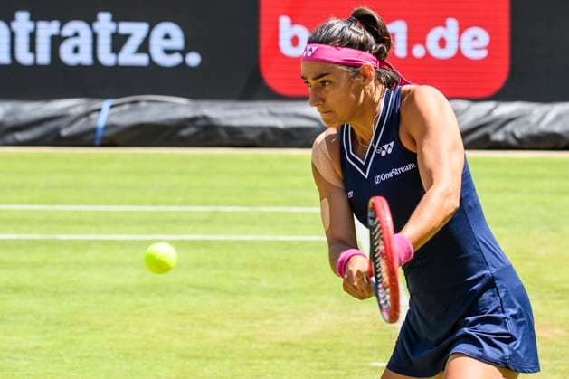 Caroline Garcia - Tennisspielerin, GER, Berlin, QF, Tennis bett1open, WTA, Tennis Damen 500, Saison 2022 2023, 24.06.23, 2023, Steffi Graf Stadion, GER, Berlin, QF, Tennis bett1open, WTA 500, Saison 2022 2023, 24.06.23, 2023, Steffi Graf Stadion, Foto: Eibner-Pressefoto Uwe Koch Berlin Copyright: xEibner-Pressefoto UwexKochx EP_UKH
