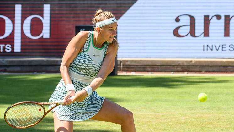 Petra Kvitova - Tennisspielerin, GER, Berlin, QF, Tennis bett1open, WTA, Tennis Damen 500, Saison 2022 2023, 24.06.23, 2023, Steffi Graf Stadion, GER, Berlin, QF, Tennis bett1open, WTA 500, Saison 2022 2023, 24.06.23, 2023, Steffi Graf Stadion, Foto: Eibner-Pressefoto Uwe Koch Berlin Copyright: xEibner-Pressefoto UwexKochx EP_UKH