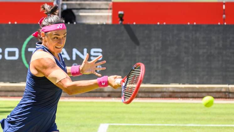 Caroline Garcia - Tennisspielerin, GER, Berlin, QF, Tennis bett1open, WTA, Tennis Damen 500, Saison 2022 2023, 24.06.23, 2023, Steffi Graf Stadion, GER, Berlin, QF, Tennis bett1open, WTA 500, Saison 2022 2023, 24.06.23, 2023, Steffi Graf Stadion, Foto: Eibner-Pressefoto Uwe Koch Berlin Copyright: xEibner-Pressefoto UwexKochx EP_UKH