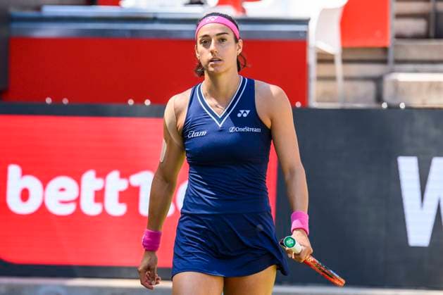 Caroline Garcia - Tennisspielerin, GER, Berlin, QF, Tennis bett1open, WTA, Tennis Damen 500, Saison 2022 2023, 24.06.23, 2023, Steffi Graf Stadion, GER, Berlin, QF, Tennis bett1open, WTA 500, Saison 2022 2023, 24.06.23, 2023, Steffi Graf Stadion, Foto: Eibner-Pressefoto Uwe Koch Berlin Copyright: xEibner-Pressefoto UwexKochx EP_UKH
