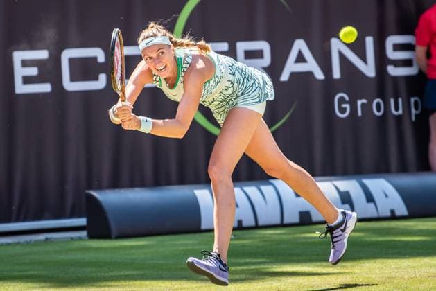 Bett1 Open WTA, Tennis Damen 500. Berlin, 24.06.2023 Petra Kvitova (Tschechien) Viertelfinale Bett1 Open WTA 500. Steffi Graf Stadion, Rot-Weiss Tennis Club, Berlin, 24.06.2023 Bett1Open Copyright: xBEAUTIFULxSPORTS LucianoxLimax