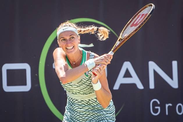 Bett1 Open WTA, Tennis Damen 500. Berlin, 24.06.2023 Petra Kvitova (Tschechien) Viertelfinale Bett1 Open WTA 500. Steffi Graf Stadion, Rot-Weiss Tennis Club, Berlin, 24.06.2023 Bett1Open Copyright: xBEAUTIFULxSPORTS LucianoxLimax